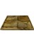 Teak Ağacı El Yapımı 4 Bölmeli Servis ve Sunum Tabağı 24*21CM 1