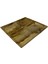 Teak Ağacı El Yapımı 4 Bölmeli Servis ve Sunum Tabağı 24*21CM 2