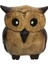 Ahşap El Yapımı Tombik Baykuş Biblo 17*16CM 1