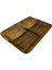 Akasya Ağacı El Yapımı 2 Bölmeli Çerezlik WD6122 19,5*12CM 3