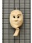 Ahşap El Yapımı Düşünen Insan Tiyatral Mask 25CM 1