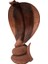 Ahşap El Yapımı Kral Kobra Heykel/ Biblo 30CM 2