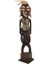 Ahşap Primitif Heykel 2'li , 52 cm 3
