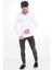 Erkek Oval Kesim Over Size Pamuklu Basic T-Shirt 3