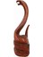 Ahşap El Yapımı Kral Kobra Heykel/ Biblo,40 cm 3