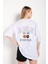 Kadın Oversize Able Baskılı T-Shirt 1