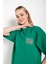 Kadın Arid Mountain Baskılı Oversize T-Shirt 5