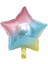 Gökkuşağı Balon Renkli Balon Pembe Yaş Balon Rakam Konsept Balon Doğum Günü Set 3