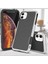 Apple iPhone 12 Mini Kılıf Zebana Colorful Silikon Kılıf Siyah 1