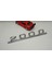 200D Bagaj Krom Metal 3m 3D Yazı Logo 2