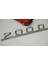 200D Bagaj Krom Metal 3m 3D Yazı Logo 3