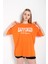 Kadın Happıness Baskılı Oversize Tshirt 2