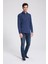 Slim Fit Indigo Armürlü Gömlek 9HC02PH04326M 4