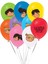 10 Adet Rafadan Tayfa Baskılı Balon 12 Inch 30 cm 1