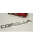 Corolla Bagaj Eski Modeller 3m 3D Krom Abs Logo Amblem 3