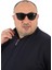 Mocgrande Büyük Beden Basic Mevsimlik Fermuarlı Sweatshirt 22750 Lacivert 2