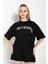 Interpol Baskılı Oversize Kadın T-Shirt 2