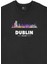 Dublin Irlanda Manzaralı Siyah Sweatshirt 2