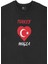 Muğla Türkiye Bayraklı Kalpli Siyah Sweatshirt 2