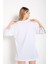 Kadın The Future Baskılı Oversize Tshirt 5