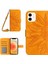 Apple Iphone 12 Mini 5.4 Inç HT04 Basılı Ayçiçeği Pu Deri Deri Touch Telefon Kılıfı Manyetik Kapatma Cüzdan Stand Kapağı Omuz Kayışı (Yurt Dışından) 1