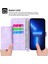 Apple Iphone 13 Pro Max Için Max 6.7 Inç Baskılı Çiçekler Cüzdan Deri Touch Pu Deri Telefon Kapağı Bilek Kayışı ve Omuz Kayışı Ile (Yurt Dışından) 4