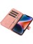 Apple Iphone 13 Mini 5.4 Inç Fermuar Cep Cüzdanı Telefon Kasası Pu Çok Kart Yuvaları Manyetik Flip Stand Kapağı (Yurt Dışından) 5