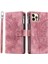 Apple Iphone 12 6.1 Inç / 12 Pro 6.1 Çizgi Anti-Çizelge Fermuarı Cep Cüzdan Kapak Stand Mandala Çiçeği Baskılı Pu Deri Telefon Kılıfı Birden Fazla Kart Yuvası ve Kayış (Yurt Dışından) 1