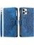 Apple Iphone 11 Pro Max 6.5 Inç Için Şok Geçirmez Cep Telefonu Kapağı, Mandala Çiçek Baskılı Fermuar Cep Cüzdanı Deri Telefon Kasası Kayışlı (Yurt Dışından) 1