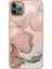 Apple Iphone 11 Için Yb Imd Serisi-16 Pro Max 6.5 Inç Tarzı E Mermer Desen Tasarım Kapak Elektraplama Çerçevesi 2.0mm Tpu Imd Esnek Telefon Kılıfı (Yurt Dışından) 1