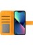 Apple Iphone 13 6.1 Inç Için HT04 Baskılı Ayçiçeği Cilt Touch Pu Deri + Tpu Kasa Stand Cüzdan Telefon Kapağı Omuz Kayışı Ile (Yurt Dışından) 5