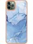 Apple Iphone 11 Için Yb Imd Serisi-16 Pro Max 6.5 Inç Tarzı E Mermer Desen Tasarım Kapak Elektraplama Çerçevesi 2.0mm Tpu Imd Esnek Telefon Kılıfı (Yurt Dışından) 1