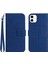Apple Iphone 12 Mini 5.4 Inç HT04 Basılı Ayçiçeği Telefon Şok Geçirmez Kılıf Cilt Touch Pu Deri Deri Katlanabilir Stand Cüzdan Kapağı El Kayışı (Yurt Dışından) 1