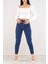 Contalı Mom Jeans Koyumavi - 2411.392. 2