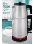 Selvi 2200 Watt Çift Isıtıcılı Paslanmaz Çelik Çay Makinesi ve Su Isıtıcısı 4