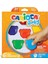 Teddy Bebek Crayons Mum Boya 6'lı 1