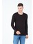 Bisiklet Yaka Likralı Pamuklu Slim Fit Basic T-Shirt 3