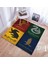 Harry Potter Halısı Çocuk Genç Odası Halısı Hogwarts Binaları Harry Potter Grupları Dijital Baskı 1