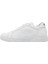 Unisex Çocuk Vegan Deri Beyaz Sneakers - The Wise Owl Tasarım 5