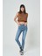 Judy Açık Mavi Yüksek Bel Skinny Fit Fermuarlı Jean Pantolon C 4521-081 1