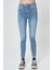 Judy Açık Mavi Yüksek Bel Skinny Fit Fermuarlı Jean Pantolon C 4521-081 2