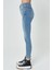 Judy Açık Mavi Yüksek Bel Skinny Fit Fermuarlı Jean Pantolon C 4521-081 4
