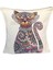 Dokuma Osmanlı Çini Motifli Dekoratif Kırlent Yastık Kılıfı 1