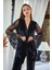 Kadın Kadife 3'lü Pijama Takım 23169 1