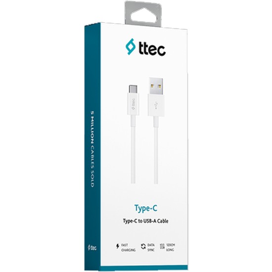 Ttec Type-C Şarj Kablosu Beyaz Fiyatı - Taksit Seçenekleri