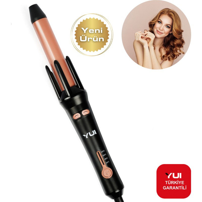 Yui KB302 Otomatik Saç Şekillendirici Maşa(Yui Türkiye Garantili)