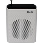 UltraTekno Brodu BTS-1383 Kablosuz Mikrofonlu Rehber Amfisi 3" Subwoofer Hoparlör Bluetooth Fm USB Tf Kart Destekli Öğretmen Amfisi