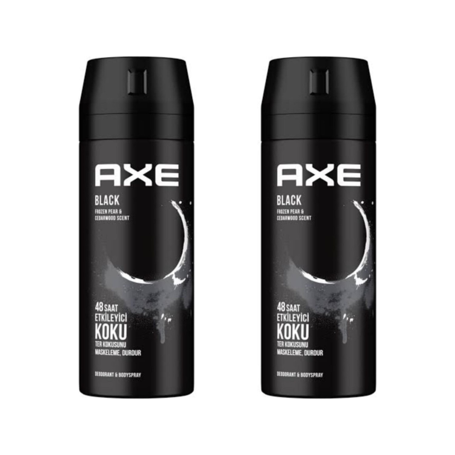 Axe Black Frozen Pear Cedarwood Scent Deodorant 150 Ml 2'Li Fiyatı