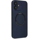 Ankacep Apple Iphone 12 Kılıf Jack Magneticsafe Lens Silikon + Kablo Koruyucu