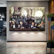 SML Tablo The Godfather Baba Filmi Alpaçino Mafya Kanvas Tablo